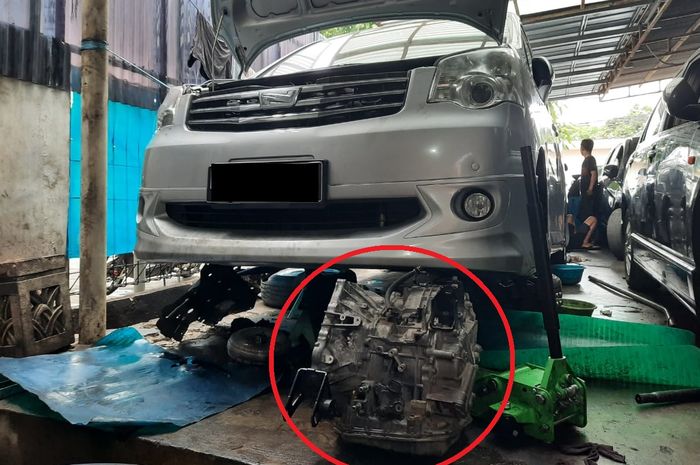 Komponen gear box transmisi matik