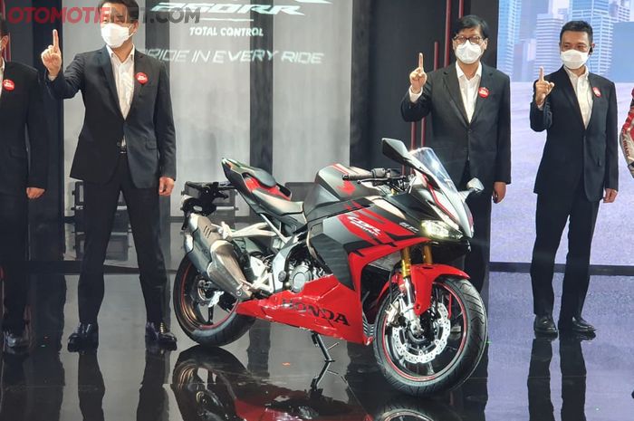 Peluncuran Honda New CBR250RR 2022 di Karawang, Jabar (19/9/2022)