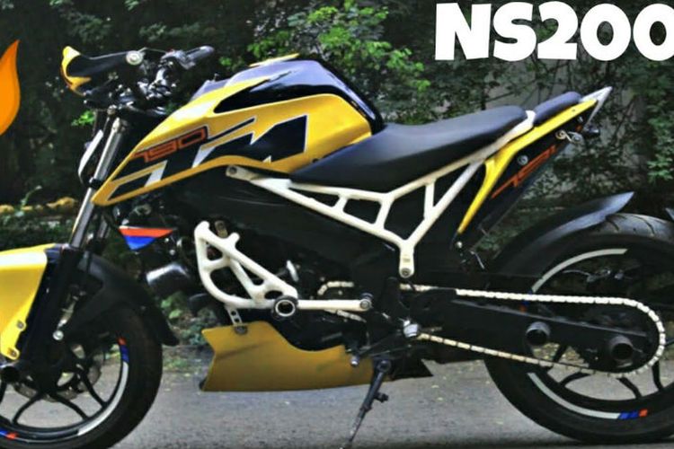 KTM Duke 390 Gadungan, Dari Warna Aja 