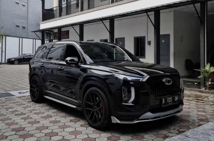 Hyundai Palisade pasang ambient light di Dharma Audio