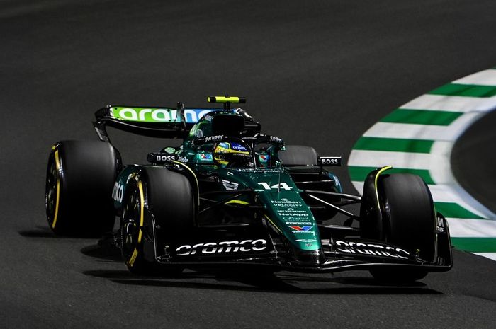 Fernando Alonso memimpin FP2 F1 Arab Saudi 2024