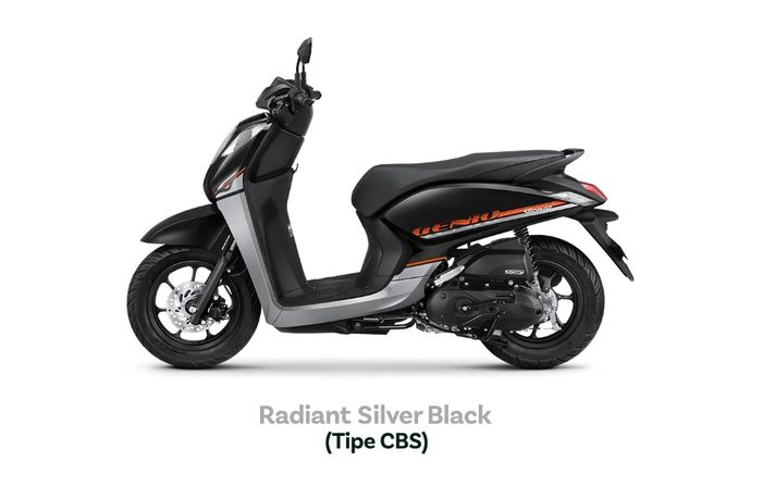 Honda New Genio Radient Silver Black
