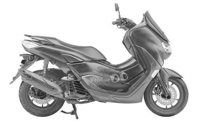 Paten desain big skutik yang dduga NMAX anyar