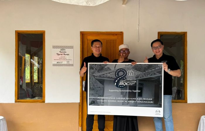 Serah terima Musala Nurul Ihsan kepada pihak yayasan