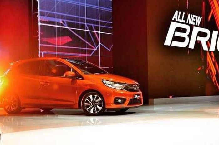 Honda All New Brio diluncurkan di pameran otomotif GIIAS 2018 lalu