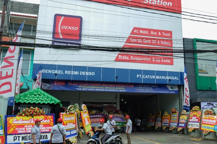 Catur Manunggal Perdana Mandiri (CMPM) buka layanan bengkel komplit berkonsep serba ada dalam satu atap (one stop service). Yakni Denso Service Station (DSS)