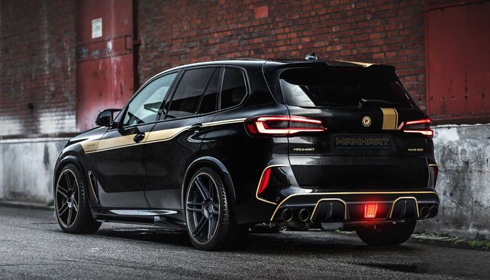 Tampilan eksterior keren BMW X5 M hasil racikan Manhart