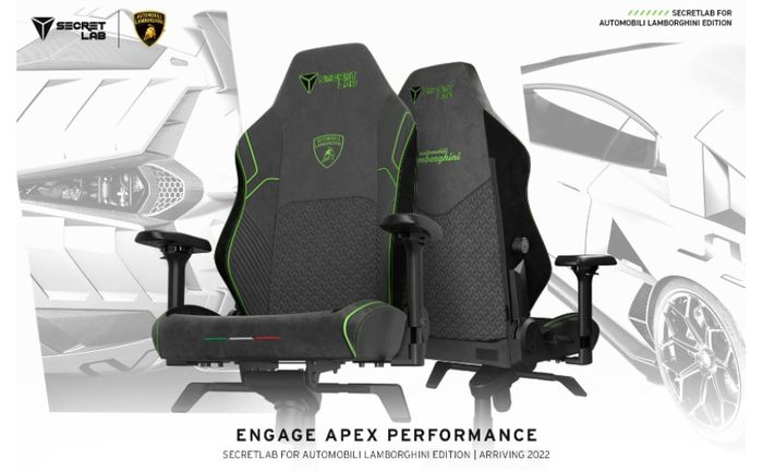 Desainnya sporti bak kursi supercar