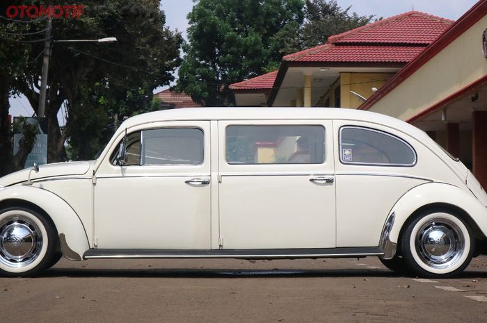 Modifikasi Volkswagen Beetle 1967 jadi limousine