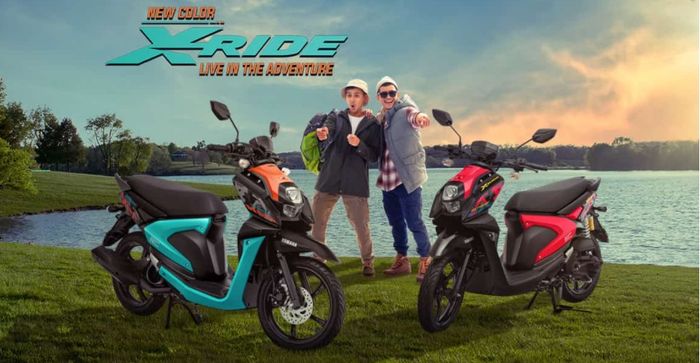 YamahaX-Ride punya pilihan warna baru