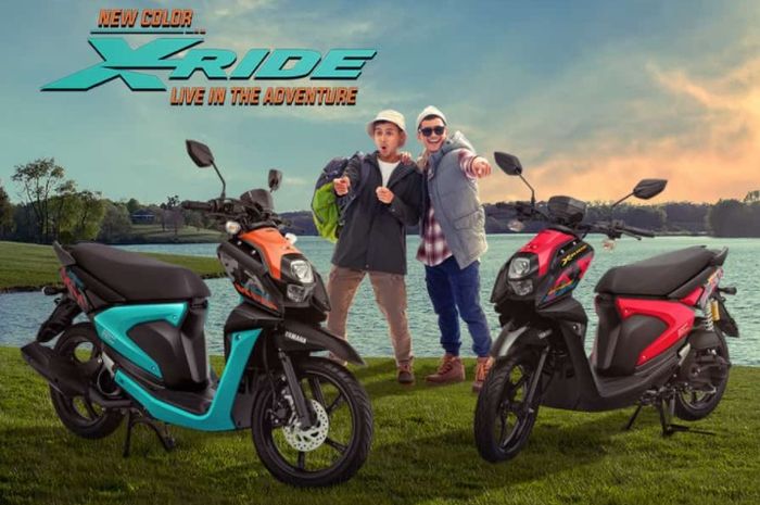 YamahaX-Ride punya pilihan warna baru
