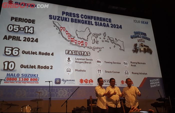 Sebangak 66 bengkel siaga Suzuki siap beroperasi saat mudik Lebaran 2024