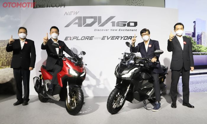 Peluncuran Honda ADV 160 2022 oleh Direksi PT Astra Honda Motor 1 Juli 2022