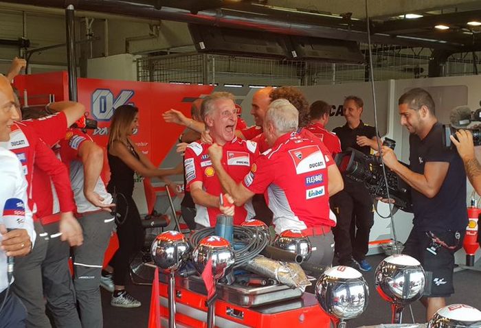 Kegembiraan di paddock Ducati setelah double podium MotoGP Ceko