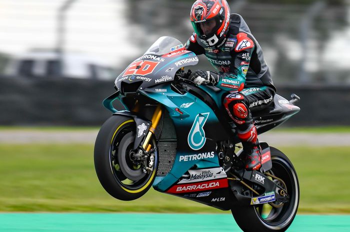 Pembalap Petronas Yamaha SRT, Fabio Quartararo mengaku senang bisa meraih poin perdana di MotoGP Argentina