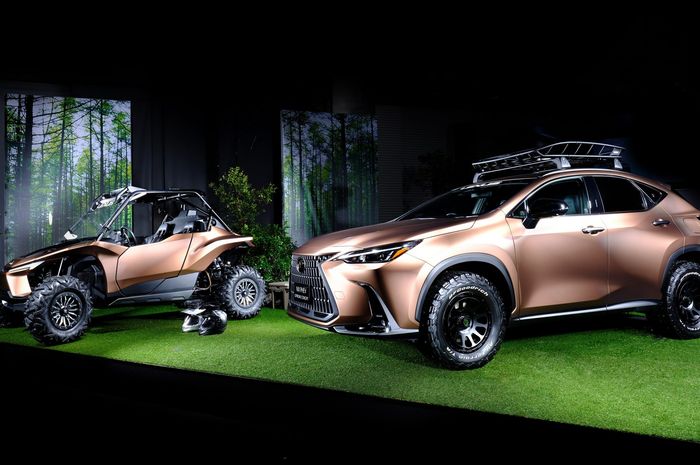 Lexus memajang mobil konsep NX PHEV Off-Road dan ROV di Tokyo Auto Salon