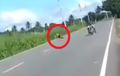 Ngilu! Video DetiK-detik Joki Balap Liar Kecelakaan Terseret Tanpa Jaket dan Helm