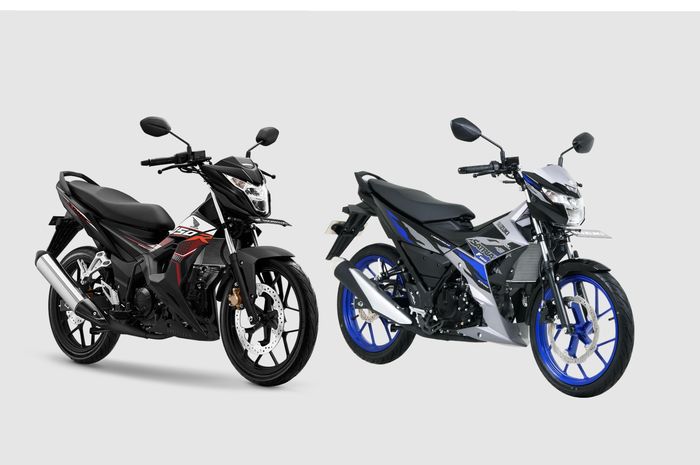 Honda Sonic 150R dan Suzuki Satira F150 FI