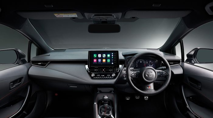 Interior GR Corolla.
