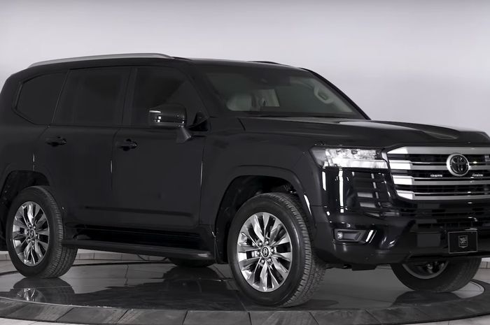 Terlihat standar, Toyota Land Cruiser 300 Inkas tahan terjangan peluru 