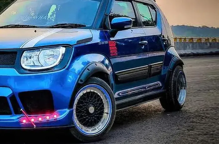 Keempat fender jadi lebih gambot