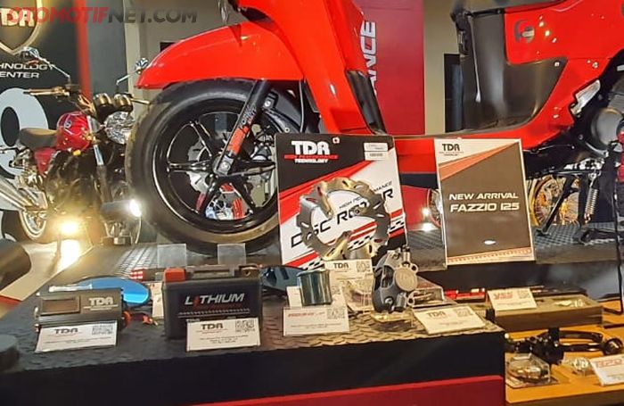 Aksesori TDR Racing dan RPD buat Yamaha Fazzio 