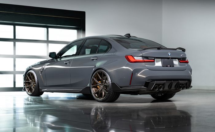 Tampilan belakang modifikasi BMW M3 dan M4 baru hasil garapan Vorsteiner