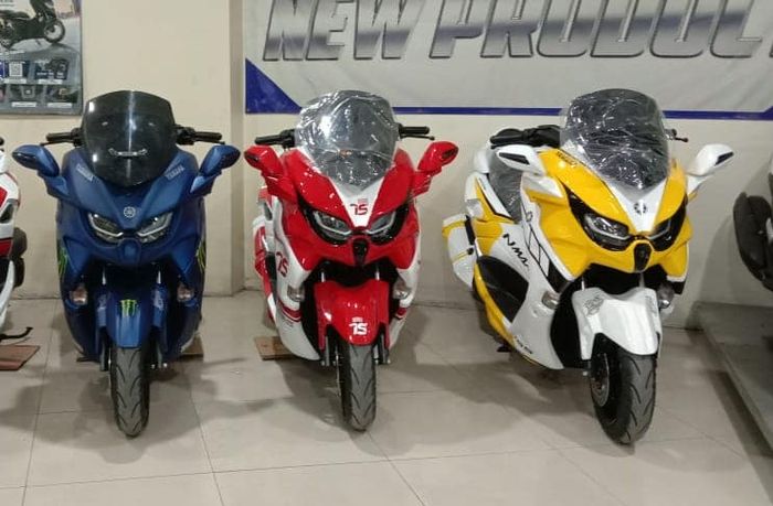 All New NMAX Predator punya banyak pilihan warna di dealer