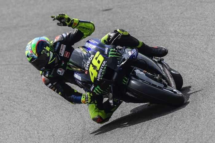 Valentino Rossi merasa senang dengan hasil tes MotoGP Malaysia dan M1 2020