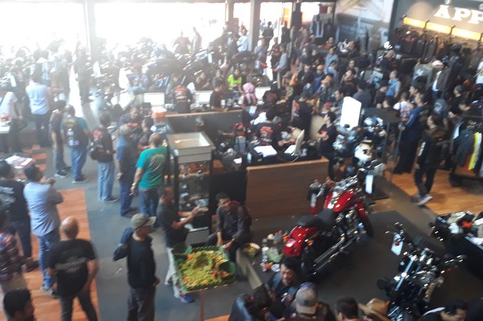 Jajaran Harley di Anak Elang Harley -Davidson