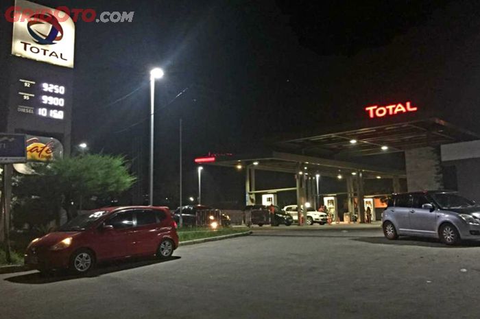 Harga BBM Total turun per tanggal 2 Januari 2020