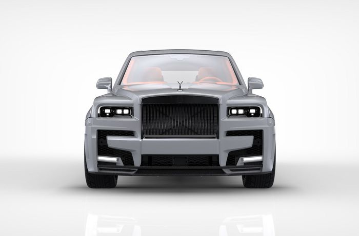 Tampilan depan modifikasi Rolls-Royce Cullinan pakai body kit 1016 Industries