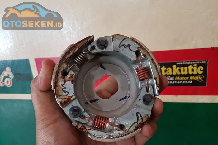 Kampas ganda Suzuki Nex bisa dipakai untuk Honda Vario dan Honda PCX