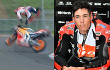 Aleix Espargaro Merinding Lihat Marc Marquez Jatuh Seperti Boneka di MotoGP Indonesia 2022