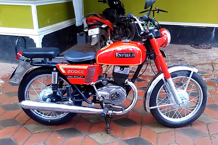 royal enfield 200cc mini bullet