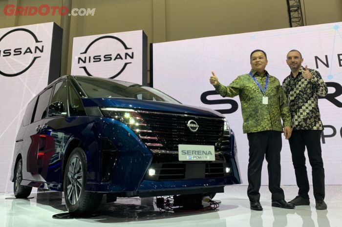 Nissan Serena C28 e-Power yang diperkenalkan di GIIAS 2023