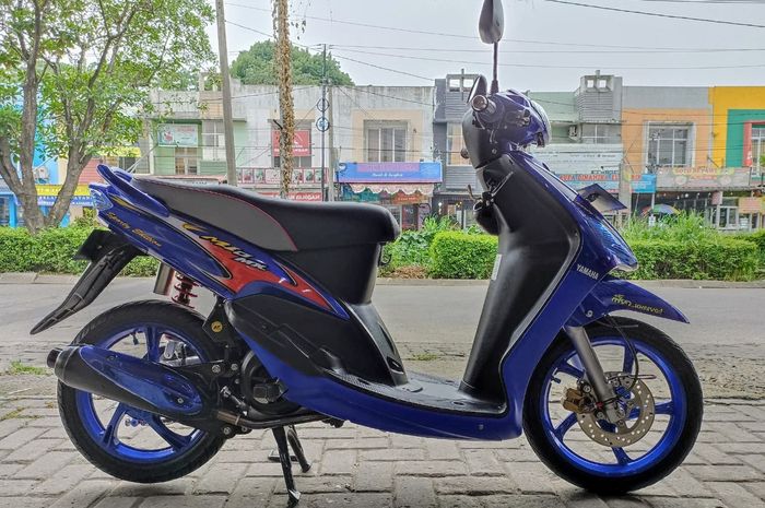 Yamaha Mio Sporty restorasi total, tampil kece dikombo modifikasi