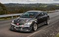 Honda Civic FD Time Attack, Muka Sangar Plus Bodi Serat Karbon