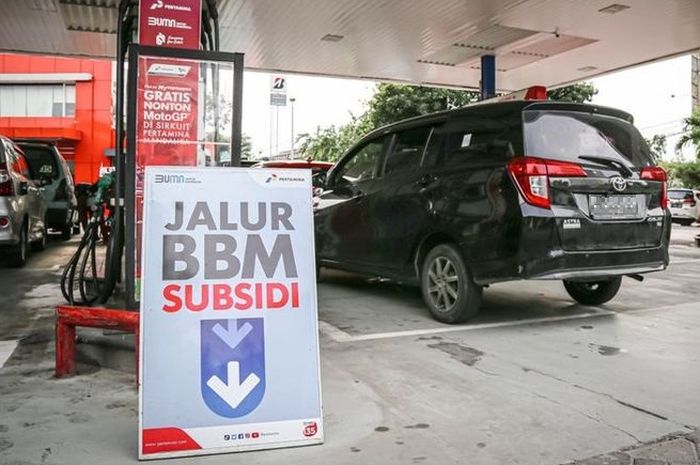 Ilustrasi SPBU Pertamina