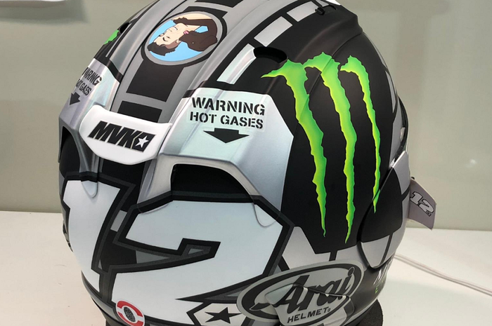 Helm baru Maverick Vinales