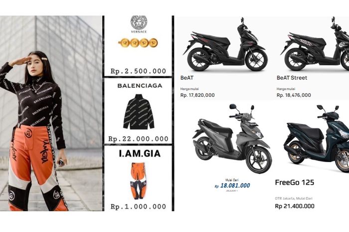 Harga outfit Atasya Yasmine jadi sorotan netizen