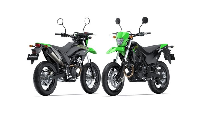 Pilihan warna Kawasaki KLX230SM standar