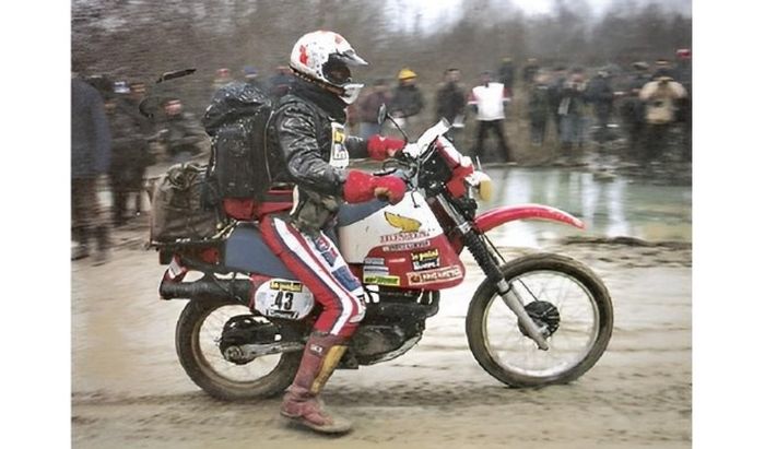 Honda XR500R di balapan Paris Dakar tahun 1983