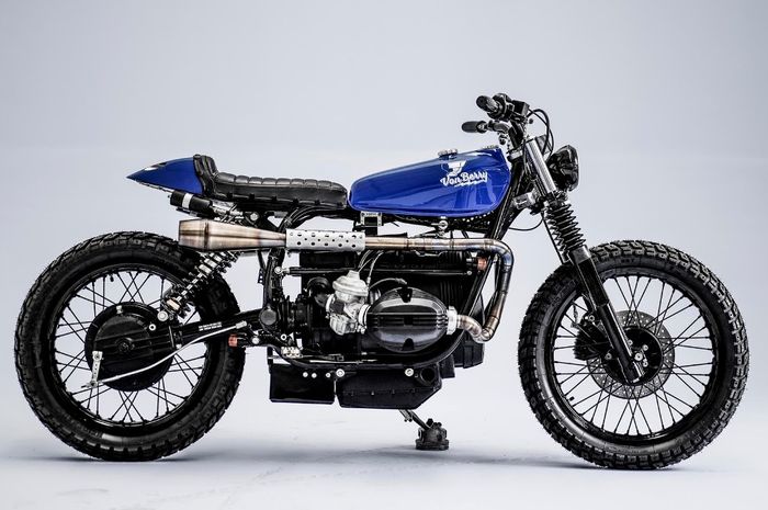 BMW R100 custom cafe racer dari Herencia Custom Garage