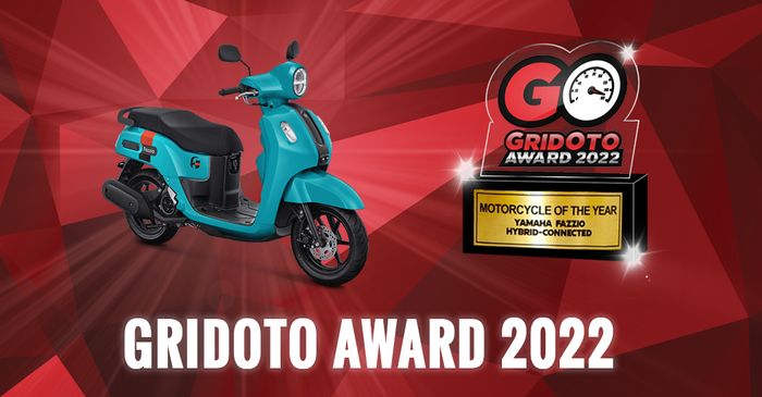 Yamaha Fazzio terpilih jadi Motorcycle of The Year di GridOto Award 2022