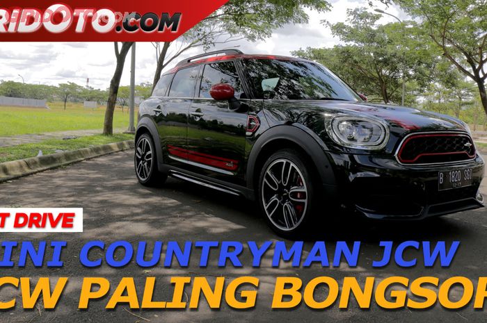 Video Test Drive MINI Countryman John Cooper Works telah tayang di channel GridOto