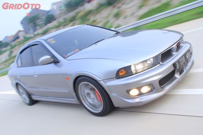 Mitsubishi Galant ST 1998 milik Andrian, tampang sudah berubah makin keren