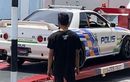 Jangan Coba-coba, di Negara Tetangga Ini Nissan Skyline R32 Modif ala Mobil Polisi Langsung Diciduk