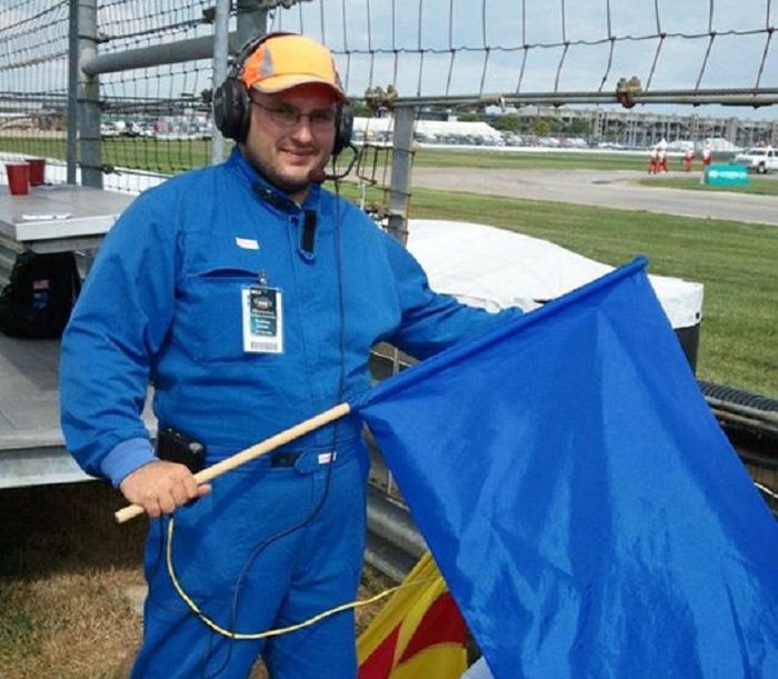 Bendera biru pada MotoGP