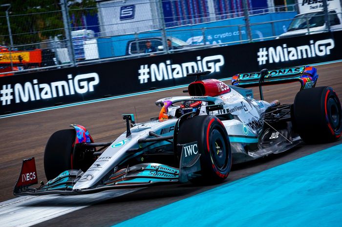 George Russell kuasai hari pertama F1 Miami 2022